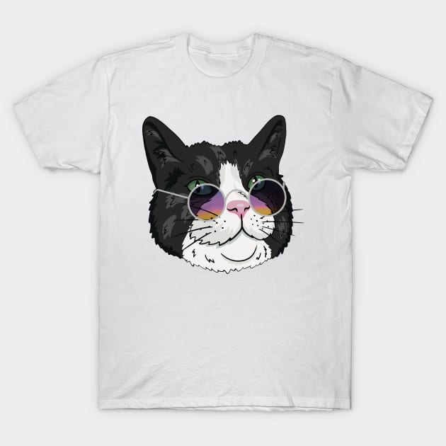 Nina - Sunglasses T-Shirt by Lilou and Nina store